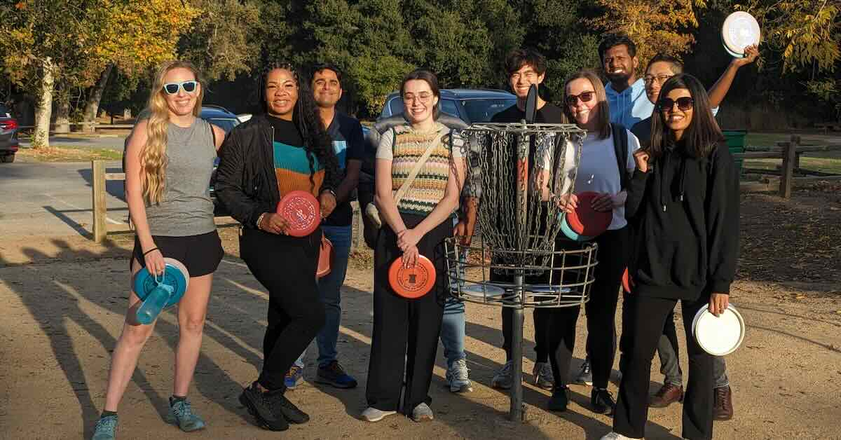 Netflix employees out for some team building